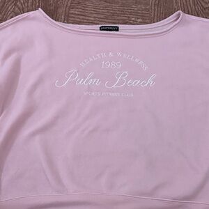 Harper & Ivy Soft Pink Fleece Top